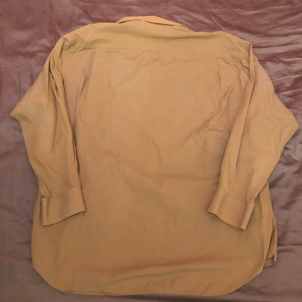 Christian Dior Brown Button Down Shirt - Picture 2 of 6